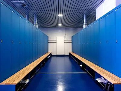 Personalgarderoben Umbau